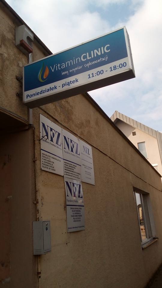 Lokalizacja gabinetu Vitamin Clinic w Kamieniu Pomorskim