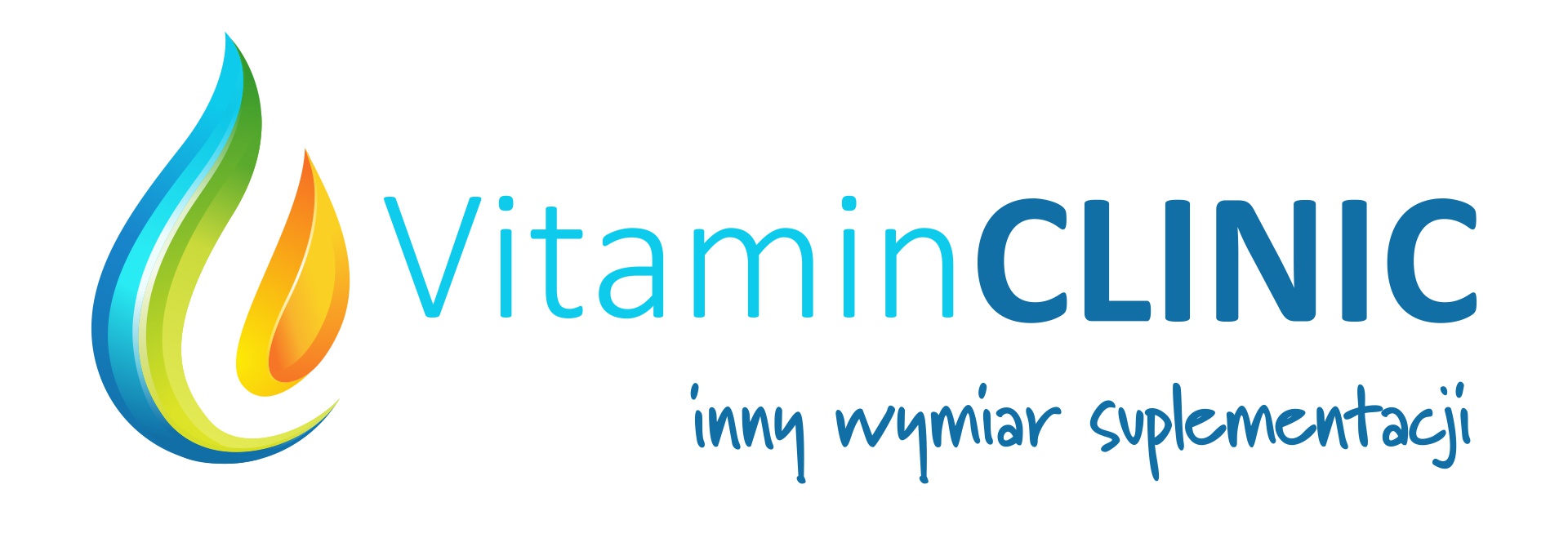 Logo Vitamin Clinic - Inny wymiar suplementacji. Klinika witaminowa.